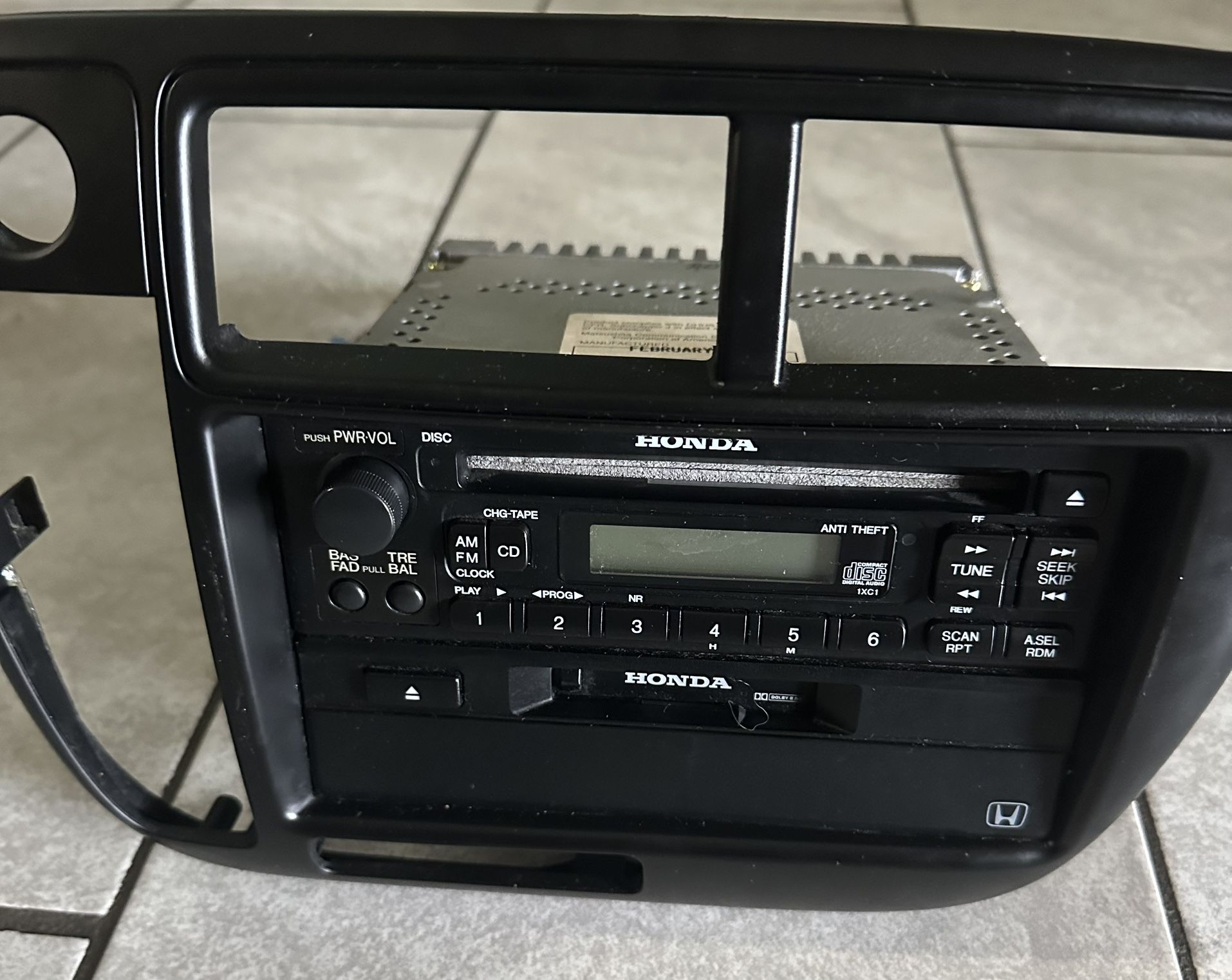 Honda Stereo