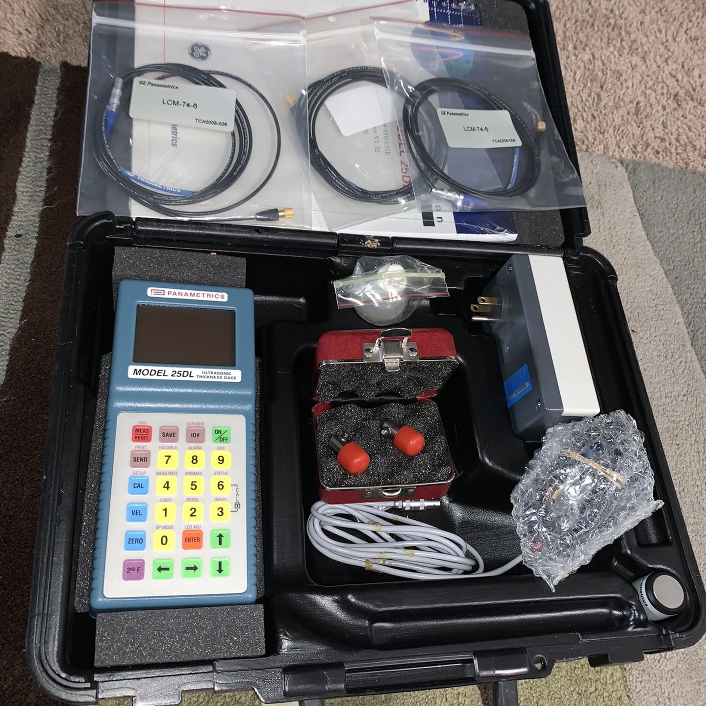PANAMETRICS ULTRASONIC THICKNESS GAGE MODEL 22
