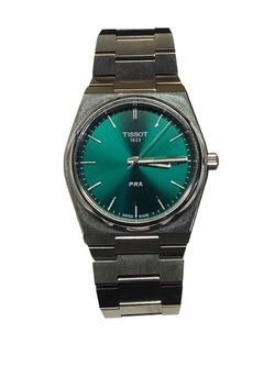 Tissot PRX 40mm T137.410.11.091.00 Green Dial Quartz Swiss Watch