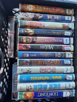 VHS Movies Disney and more