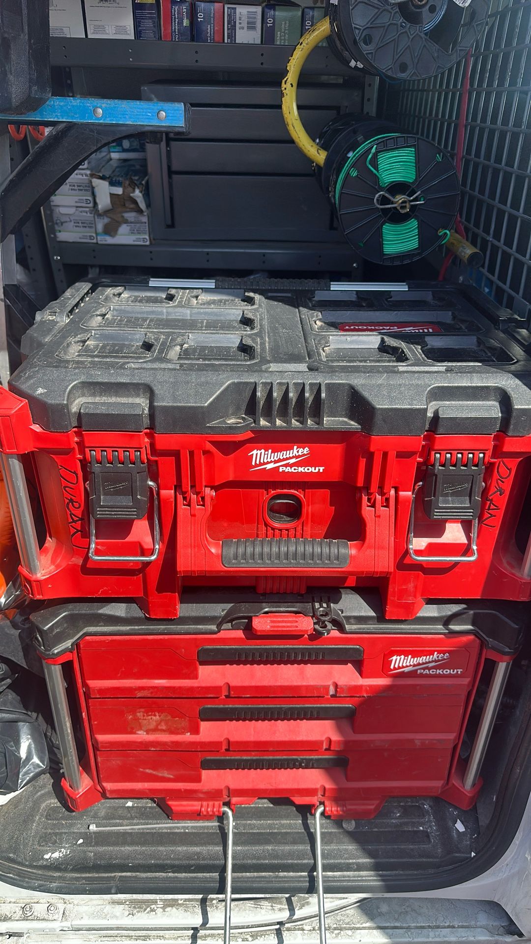 Milwaukee Packout Tool Box. Top One