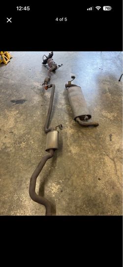 Ford Ecosport exhaust system