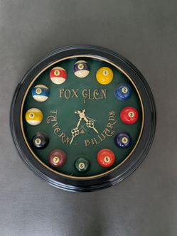 Billiard clock
