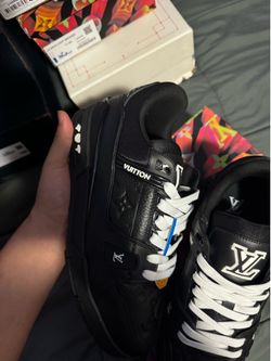 Black lv shoes