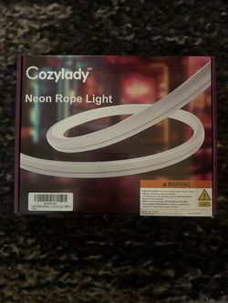 🌈 Cozylady LED Neon Rope Light – Flexible Decorative Lighting 🌈