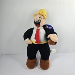 2012 Sugar Loaf Popeye Approx 12" Wimpy Hamburger Stuffed Animal Plush Man Guy