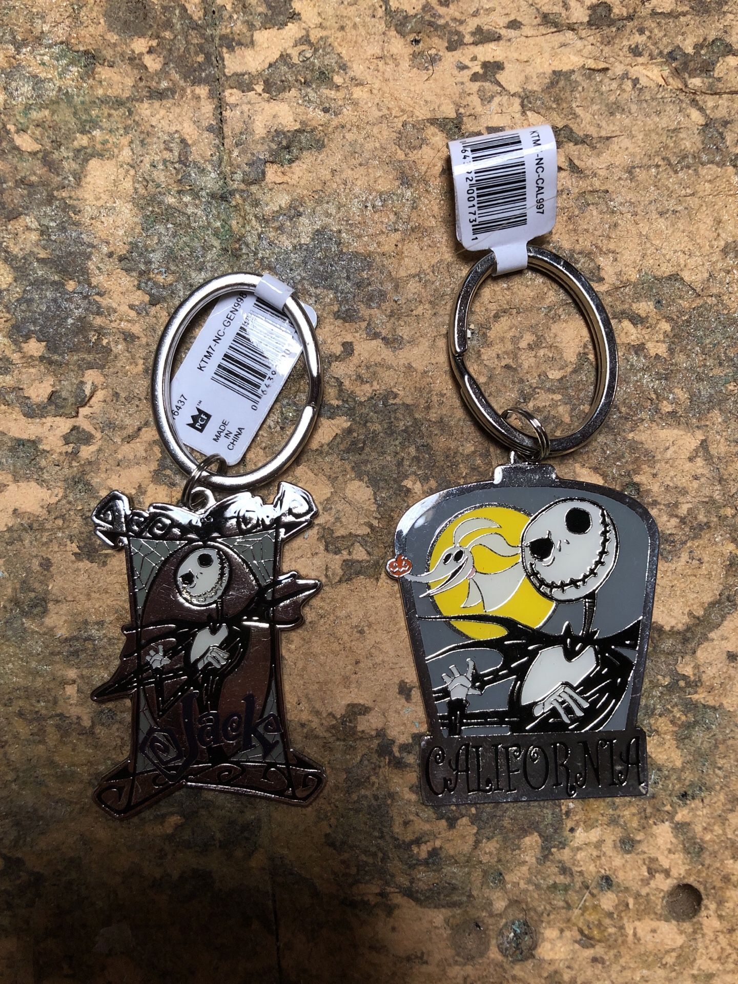 Jack Skellington Disney keychain