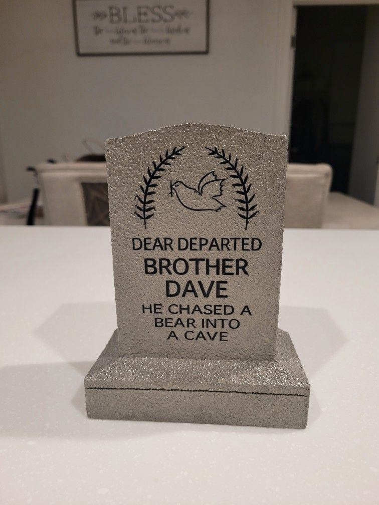 Disney's Haunted Mansion Brother Dave Bookend 