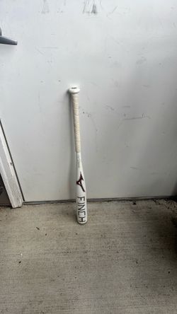 White and black softball bat size 29IN