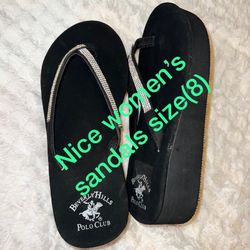 Very nice women’s sandals size(8) only $10
