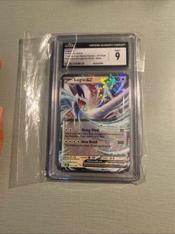 graded pokémon card lugia