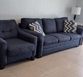 Sofa Bed & an Armchair