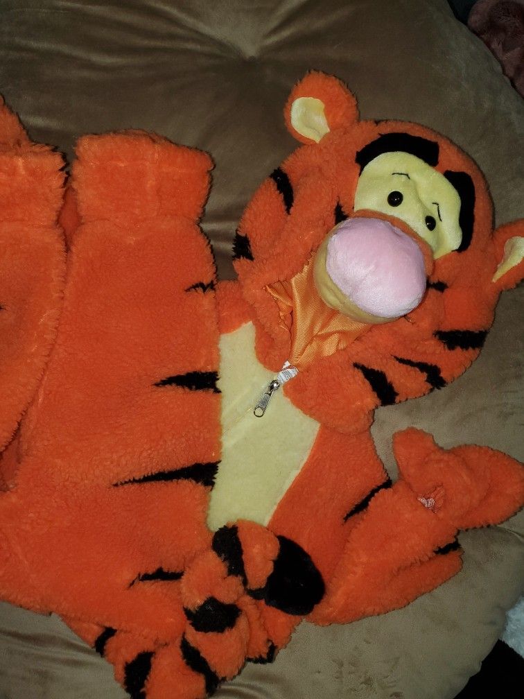 Disney Winnie The Pooh TIGGER  Halloween Costume Plush Size 1-2 