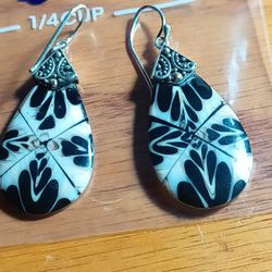 Sterling Silver / 18K Gold Earrings