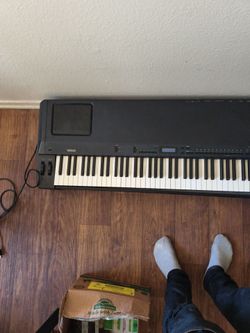 Yamaha P200 88-Key Weighted Professional Stage Piano + Sustain Pedal