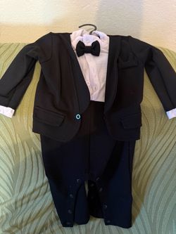One piece tuxedo onesie outfit 18-24 month.