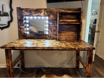 Handmade Vanity With Mirror