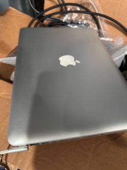 MacBook Pro with charger