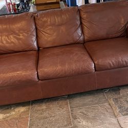 Leather Sofa 
