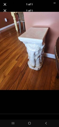 Vintage elephant stand