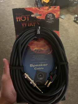 Speaker cable