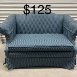 Blue Loveseat By Pennsylvania House