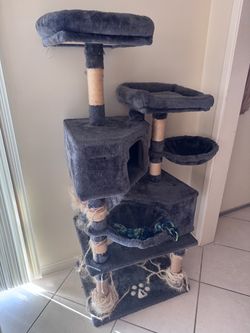 Multi-Level Cat Tree Tower