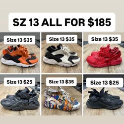 Men’s Nikes Huaraches All Size 13