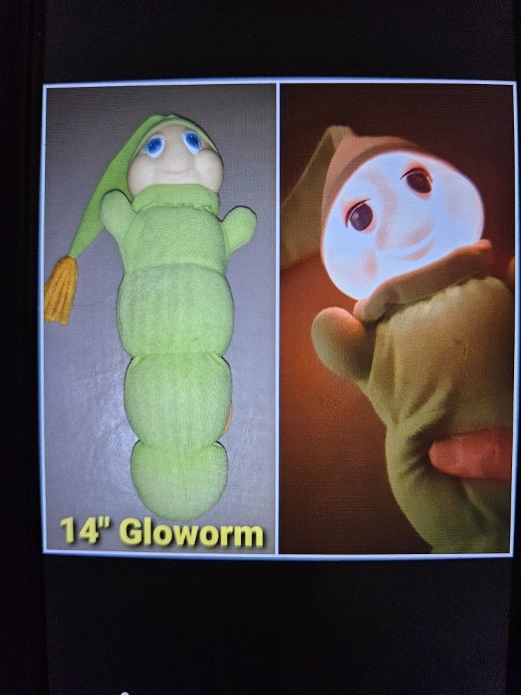 Light-up Gloworm Toy for Baby / Toddler (1982 Vintage)