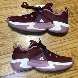 Adidas Basketball Exhibit Select Size 12 Maroon New No Box! Runs Small!!