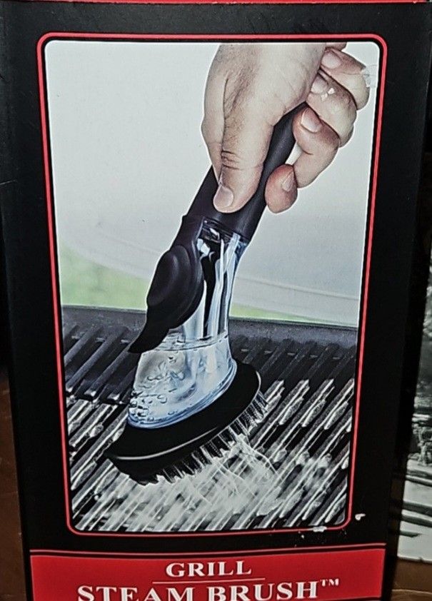 Grill Steam Brush Works On Stainless Steel