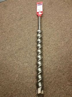 Bosch Speed X 21"long 1 1/2" wide concrete bit