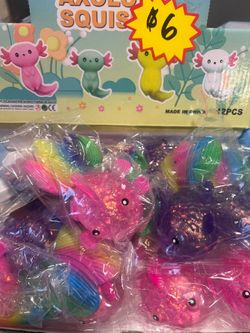 Fish Rainbow Squishy $5