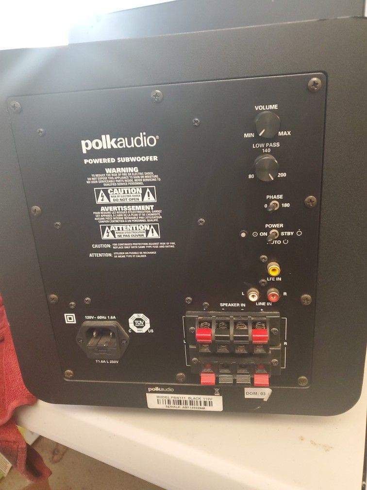 Polk Audio Sub 