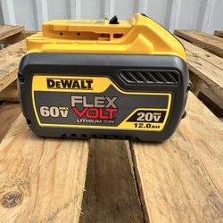 DEWALT FLEXVOLT 20V/60V MAX Lithium-lon 12.0Ah Battery NEW $200