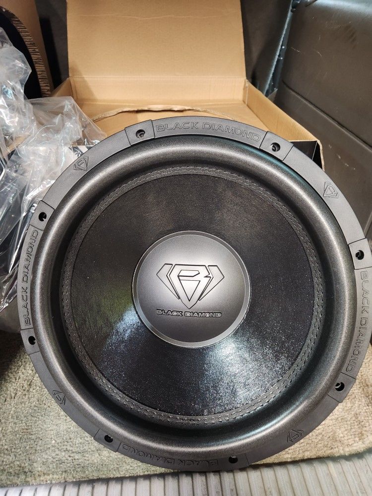 Black Diamond Audio 15" 2000 Watt DVC Subwoofer