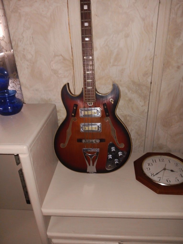 Horugel Semi hollow 60s Sunburst made in Japan