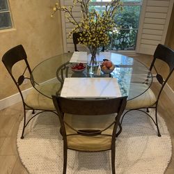 Kitchen Table 48 inches with 4 chairs