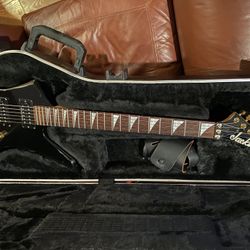 Rare Jackson KSXT Kelly Star w/ Case 2001 Black