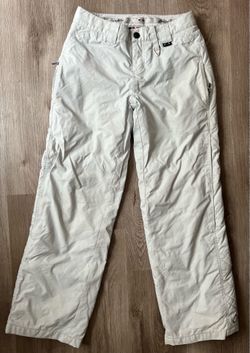 XS Oakley White Snow Pants