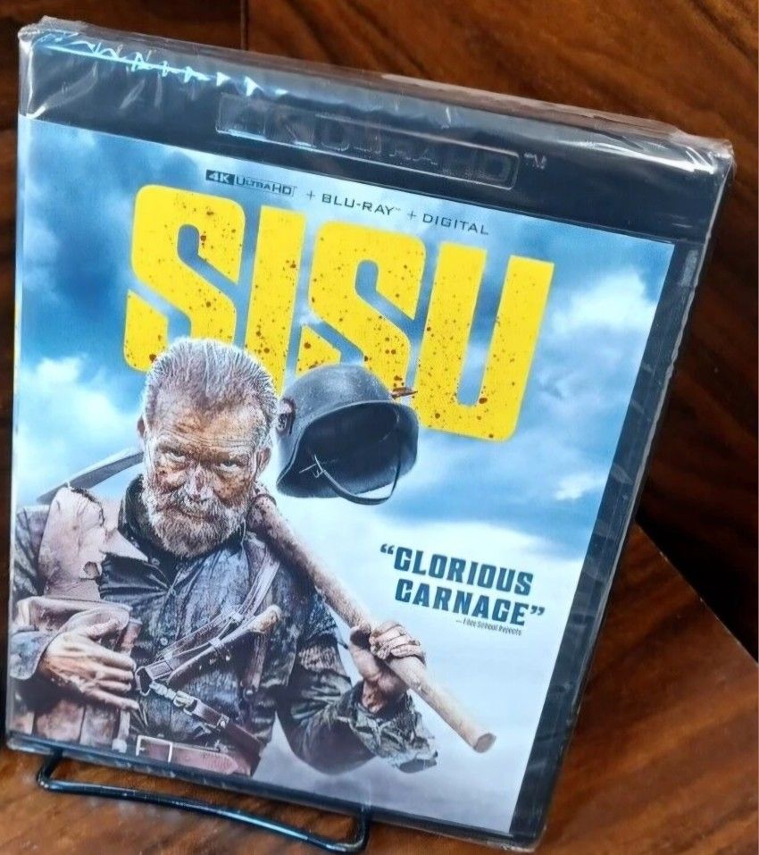 brand new sealed 4k blu ray sisu bluray