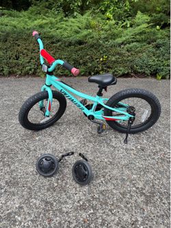 16” Specialized Riprock kids bike with training wheels