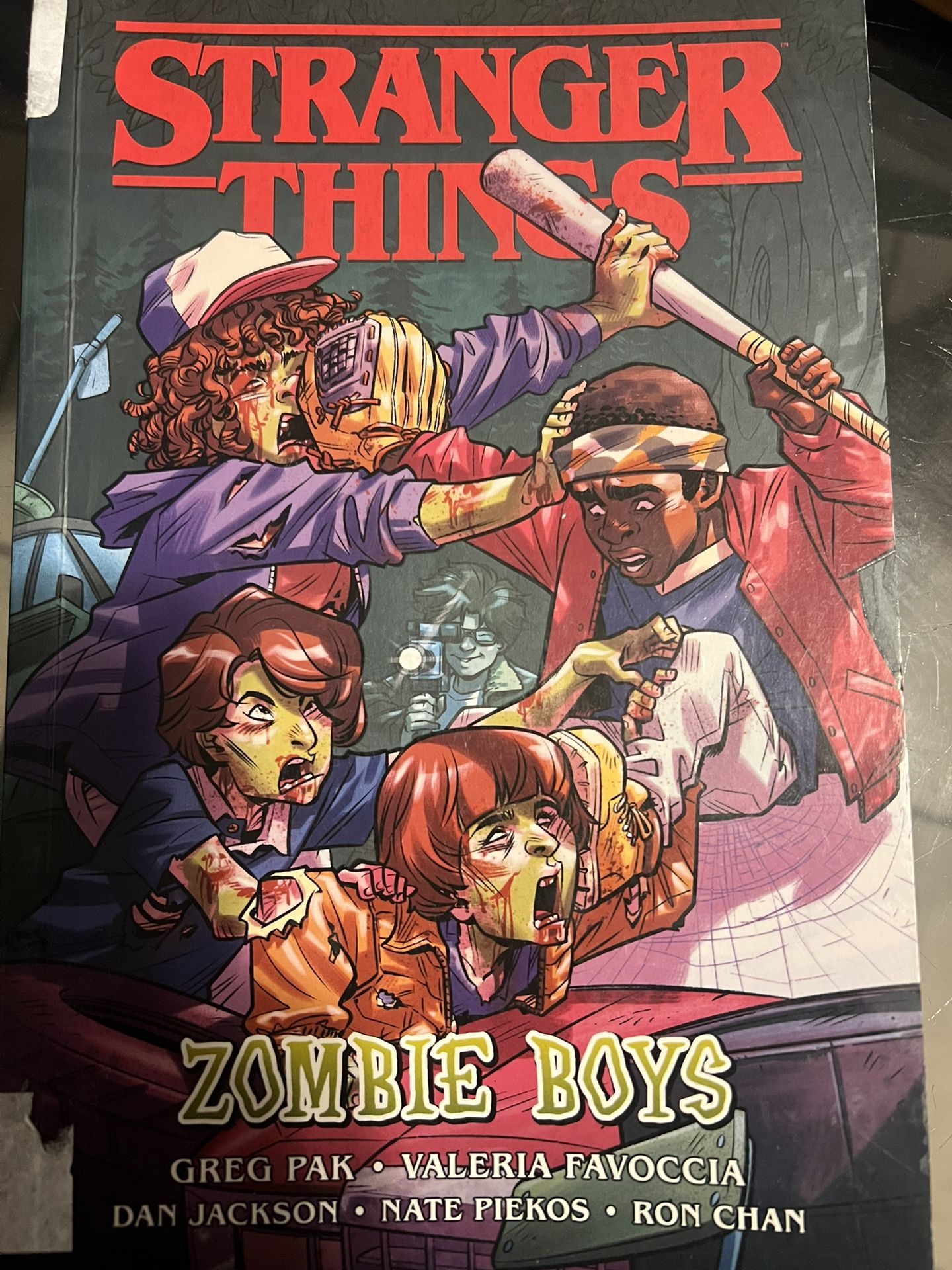 Stranger Things Comic Zombie Boys