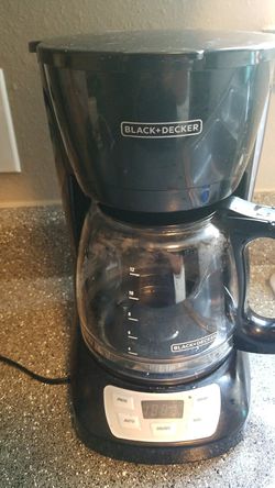 Black& Decker coffee maker