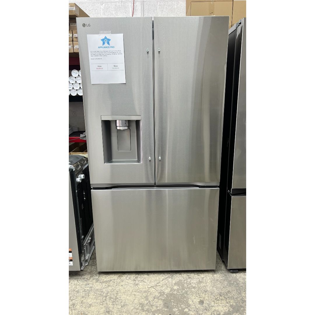 🔥Sale🔥 LG Refrigerator Counter-Depth 23.7-cu ft with Dual Ice Maker with Water and Ice Dispenser