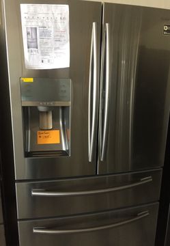 New Four-door counter depth stainless