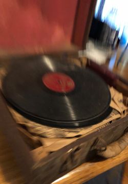 Antique vinyl records