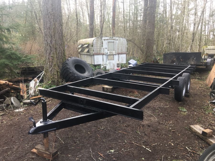 Tandem axle deckover trailer frame for Sale in Port Orchard, WA OfferUp