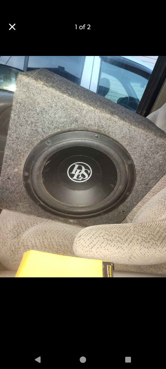 Dls-mcw10 performance subwoofer $160$/bestoffer or trade.