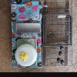 Large Wire Cage For Small Animals Barely Used